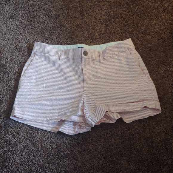 Old navy pink&white everyday short - Picture 1 of 4